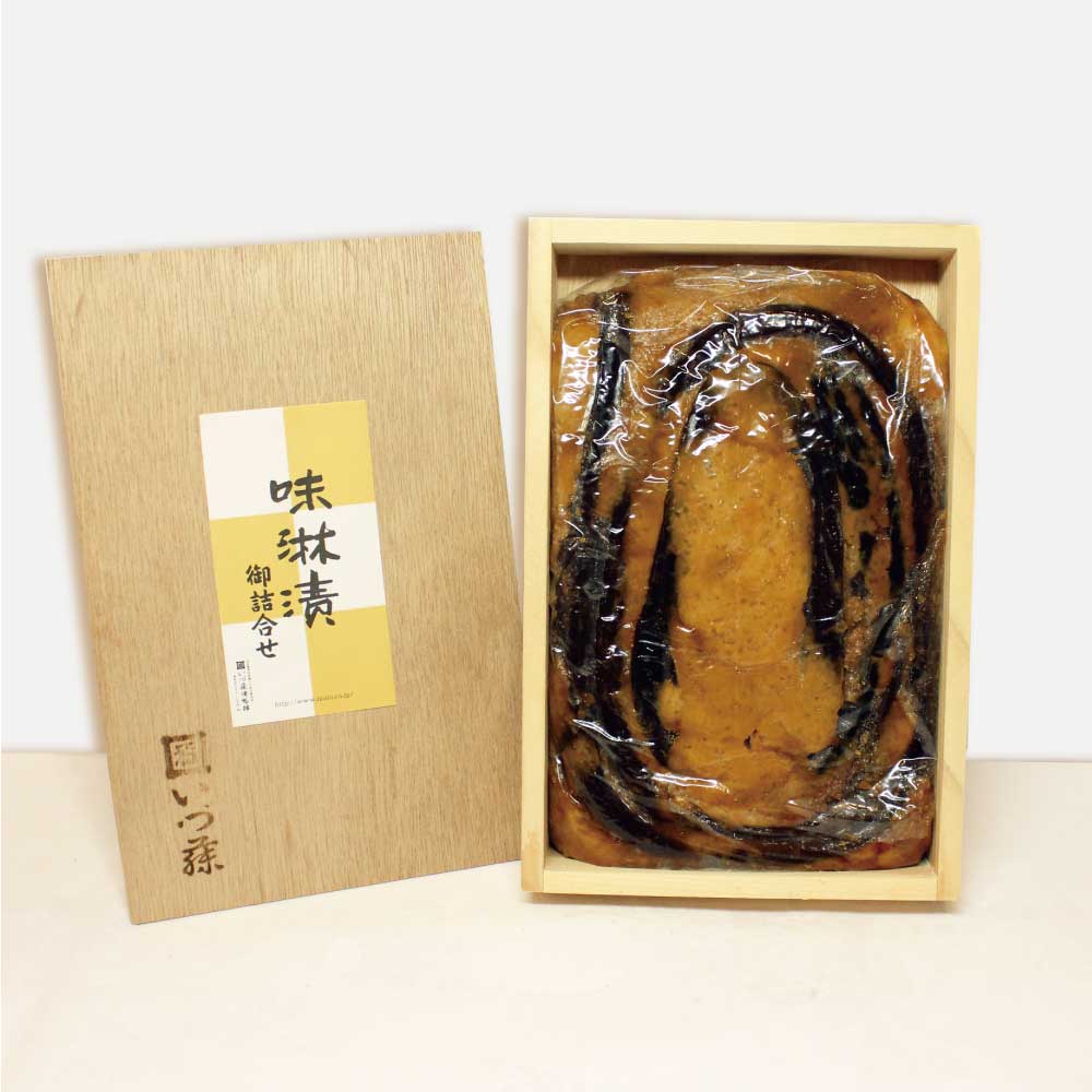 いづ藤　３種類味醂粕詰め合せA（守口大根・瓜・胡瓜）  -送料込-