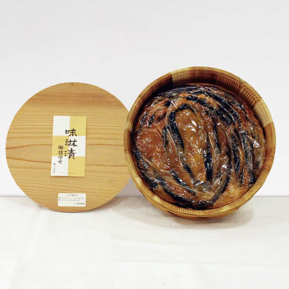 いづ藤　３種類味醂粕詰め合せB（守口大根・瓜・胡瓜）  -送料込-