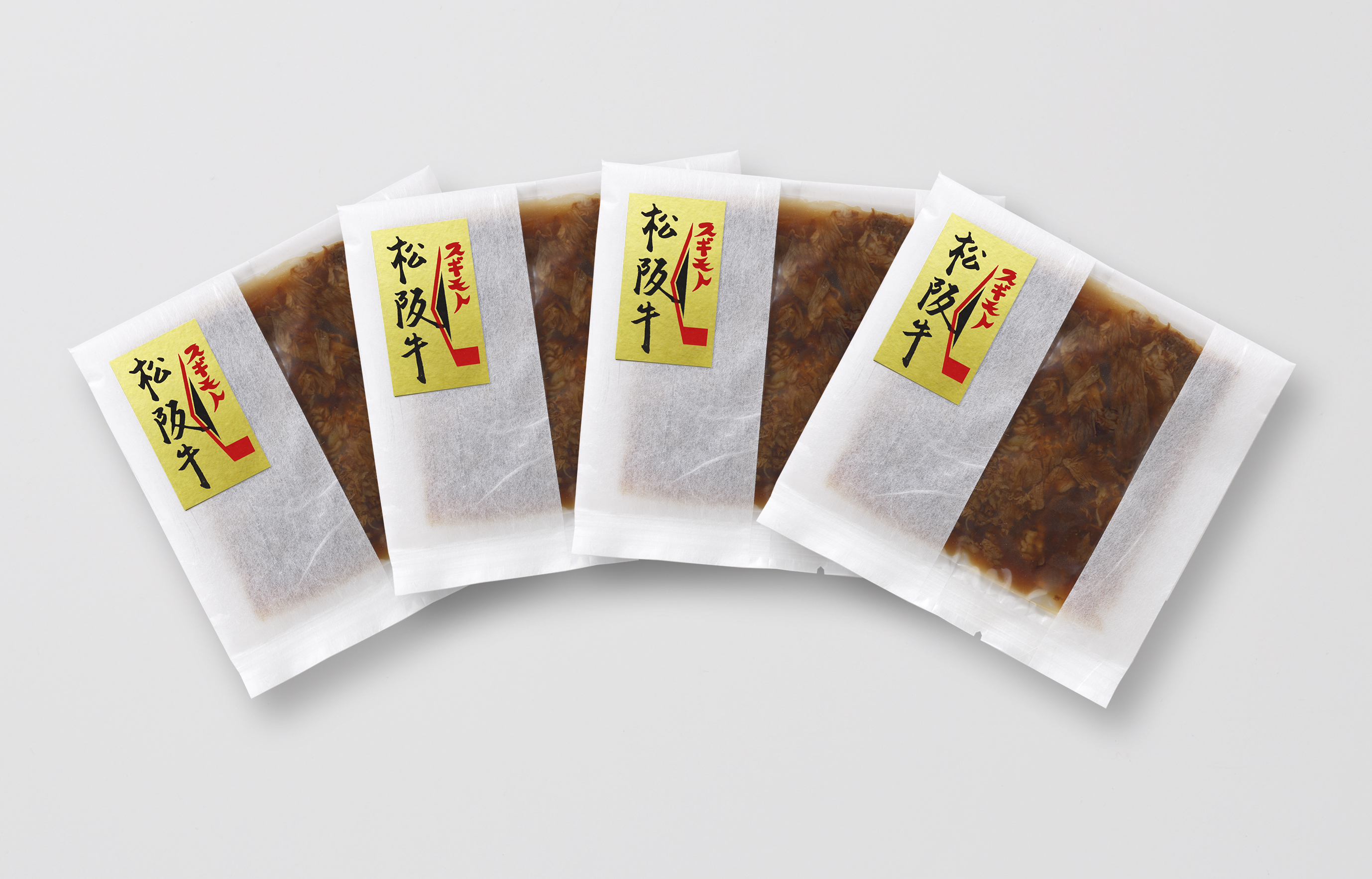 松阪牛牛丼（70g×4袋)　＜冷凍便＞  -送料込-
