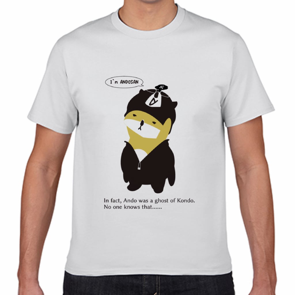 アンドーさんTシャツ：メンズＳ（2022年Tシャツ総選挙グラプリデザイン）  -送料込-