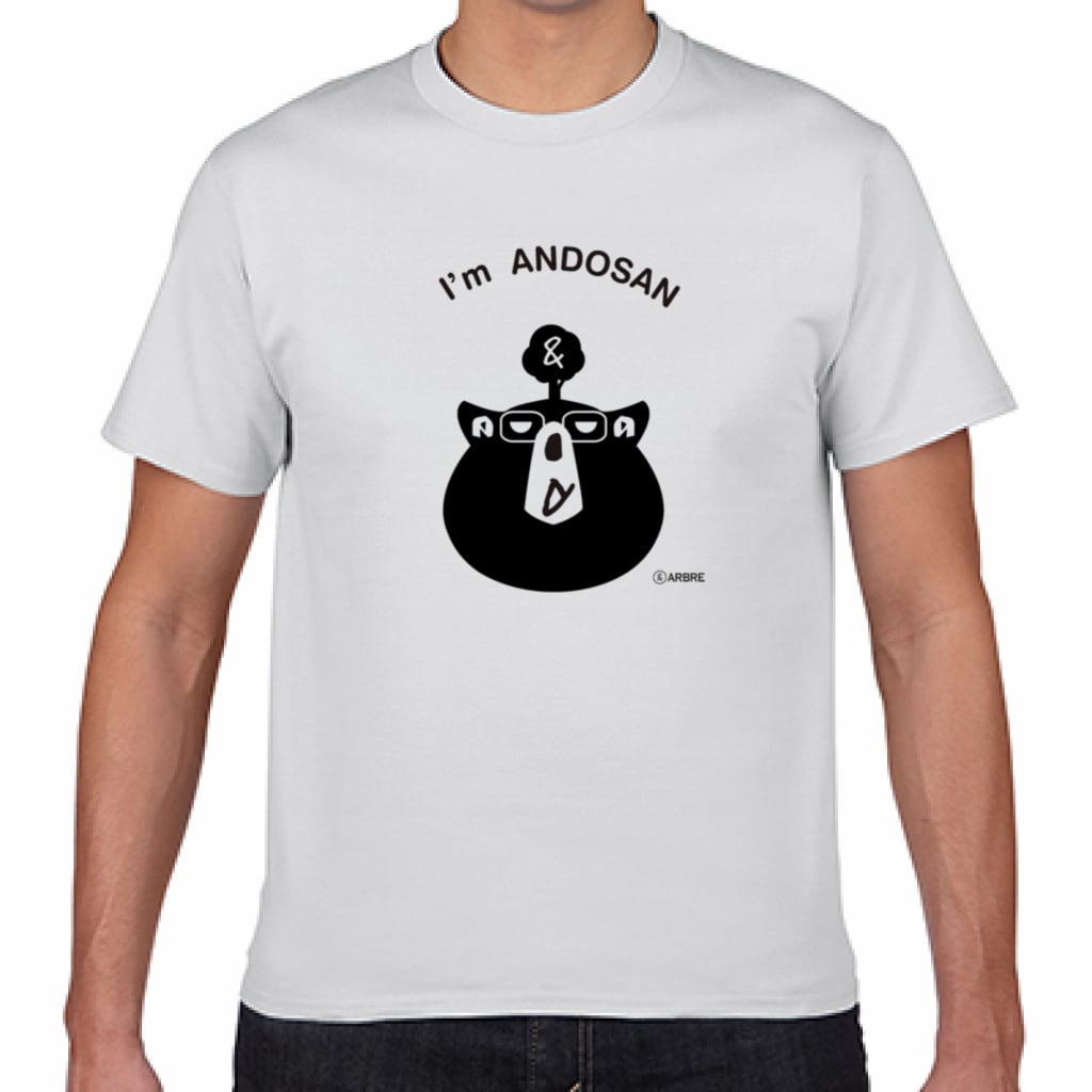 アンドーさんTシャツ：メンズＳ（I'm ANDOSAN）  -送料込-